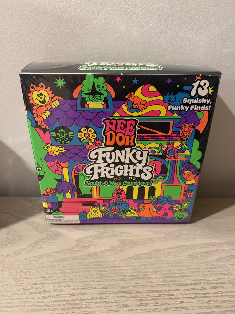 NeeDoh Funky Frights Squish-O-Ween Countdown - Multicolor